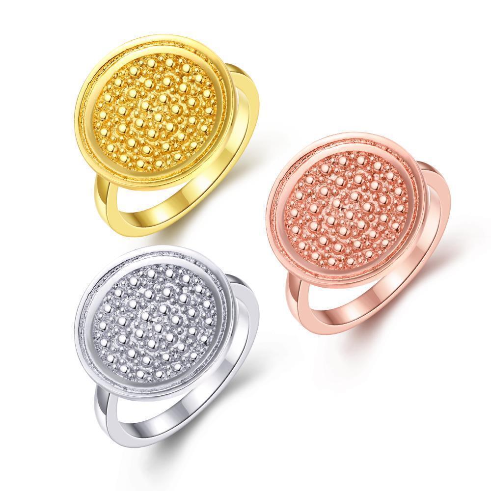 Rose Gold Platinum Plated Fashion Ring Women B269