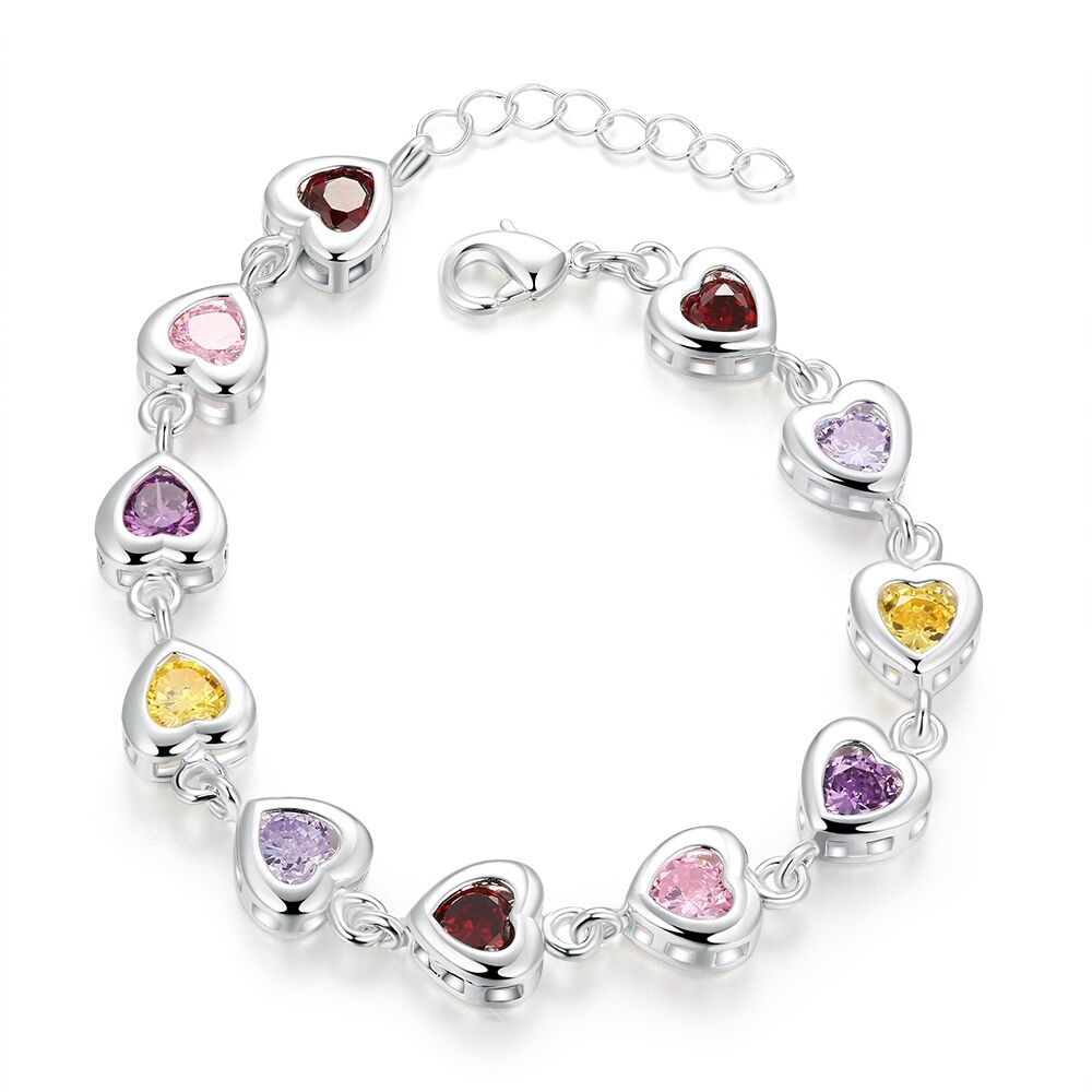 Sterling Silver Plated Lobster 8 Inches 2.7MM Bracelet L140