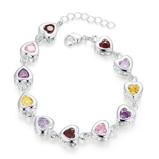 Sterling Silver Plated Lobster 8 Inches 2.7MM Bracelet L140