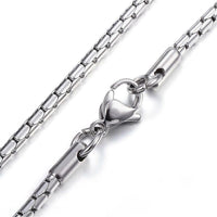 304 Stainless Steel Necklaces Coreana Chain Necklaces Gold 19.6" Z439