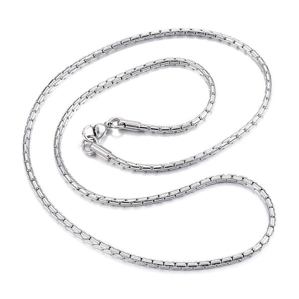 304 Stainless Steel Necklaces Coreana Chain Necklaces Gold 19.6" Z439