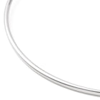 Stainless Steel Beaded Womens Circular Smooth Polished Sphere Bangle Silver Gold T95 product image 10