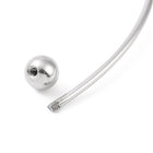 Stainless Steel Beaded Womens Circular Smooth Polished Sphere Bangle Silver Gold T95 product image 12
