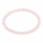 Glass Beaded Faceted Round Smooth Adjustable Stretch Bracelet Purple Black Clear T99 product image 12