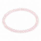 Glass Beaded Faceted Round Smooth Adjustable Stretch Bracelet Purple Black Clear T99 product image 12