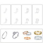 8pcs Ring Sizer Adjuster Invisible Clear Ring Sizer Jewelry Fit Reducer Guard A1