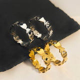 Stainless Steel Fish Rhinestone Jet Size 7 Polished Design Ring Silver Gold R117 product image 1