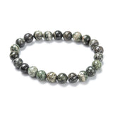Gemstone Agate Round Quartz Carnelian Beaded Adjustable Stretch Bracelet Turquoise T124
