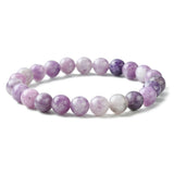 Gemstone Agate Round Quartz Carnelian Beaded Adjustable Stretch Bracelet Turquoise T124