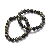 Gemstone Agate Round Quartz Carnelian Beaded Adjustable Stretch Bracelet Turquoise T124