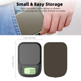 Digital Scale 1000g x 0.1g Jewelry Gram Silver Gold Pocket Size Herb Grain T4