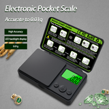 Digital Scale 1000g x 0.1g Jewelry Gram Silver Gold Pocket Size Herb Grain T3