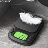 Digital Scale 1000g x 0.1g Jewelry Gram Silver Gold Pocket Size Herb Grain T4