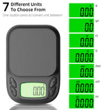 Digital Scale 1000g x 0.1g Jewelry Gram Silver Gold Pocket Size Herb Grain T4