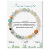 Crystal Hematite Round Flower Quartz Beaded Smooth Adjustable Stretch Bracelet Turquoise T132