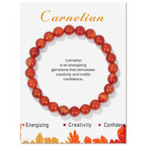 Crystal Hematite Round Flower Quartz Beaded Smooth Adjustable Stretch Bracelet Turquoise T132