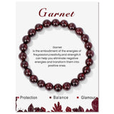 Crystal Hematite Round Flower Quartz Beaded Smooth Adjustable Stretch Bracelet Turquoise T132