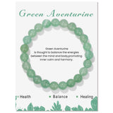 Crystal Hematite Round Flower Quartz Beaded Smooth Adjustable Stretch Bracelet Turquoise T132