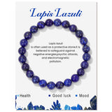 Crystal Hematite Round Flower Quartz Beaded Smooth Adjustable Stretch Bracelet Turquoise T132
