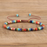 Gemstone Crystal Agate Quartz Opal Aquamarine Smooth Dragon Adjustable Beaded Bracelet Turquoise Red Green White T134