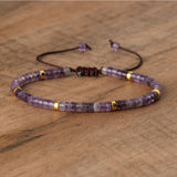 Gemstone Crystal Agate Quartz Opal Aquamarine Smooth Dragon Adjustable Beaded Bracelet Turquoise Red Green White T134