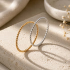 Stainless Steel Wide Size 6-8.3 Womens Shiny Twisted All Visible Ring Silver Gold 1mm R200 product image 2