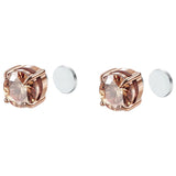 Men Women Stainless Steel Magnetic Stud Earrings Non-Piercing Clip on E42