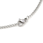 Stainless Steel Womens Polished Shiny Links Lobster Clasp Chain Necklace Silver 17.7 in N151 product image 2