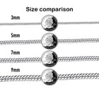 16-36" Stainless Steel Silver Cuban Chain Men Womens Necklace 3/5/7/9/11mm Lobster Clasp N72