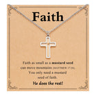 Stainless Steel Shell Cross Mountain Flat Round Pave Polished Rectangle Pendant Necklace Gold N154