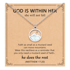 Stainless Steel Shell Cross Mountain Flat Round Pave Polished Rectangle Pendant Necklace Gold N154