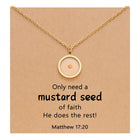 Stainless Steel Shell Cross Mountain Flat Round Pave Polished Rectangle Pendant Necklace Gold N154