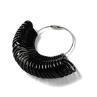 Metal Ring Sizer Gauge Mandrel Finger Measure Stick Standard Tool Sliver A7
