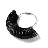 Metal Ring Sizer Gauge Mandrel Finger Measure Stick Standard Tool Sliver A7