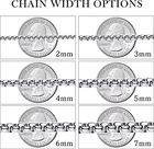 Stainless Steel Chain Bracelet 7"-10" Smooth Box Square Rope Silver 2-7mm N69