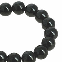 Magnetic Hematite Bracelet Pain Relief Energy Powerful Elastic 8MM Bead G1