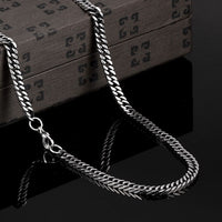 Stainless Steel Necklace Chain Curb Chain 23 Inches 3.5MM  Lobster Clasp B242