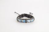 Genuine Leather Handmade Bracelet Men's Unisex  Wrap Tribal H121