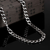 Stainless Steel Necklace Chain Curb Chain 23 Inches 3.5MM Lobster Clasp B243