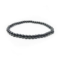 Hematite Non-Magnetic Bracelet Mens Womens Unisex Adjustable Size X33