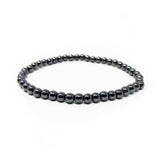 Hematite Non-Magnetic Bracelet Mens Womens Unisex Adjustable Size X33