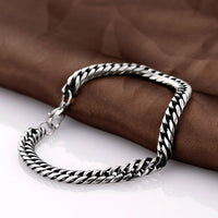 Stainless Steel Bracelet 8 Inches 6MM Lobster L424