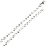 Men's Unisex Stainless Steel Pendant Military Necklace Gold Silver L50