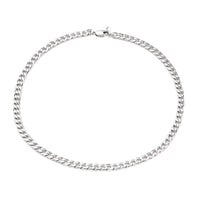 Stainless Steel Cuban Necklace Chunky Necklace Lobster Silver 20" 30" Z540