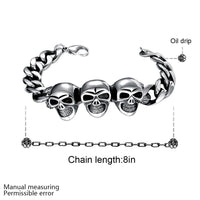 Stainless Steel Bracelet 9 Inches 12MM Lobster  L428