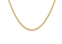 Stainless Steel  Necklace Unisex Gold Snake Lobster Clasp L128