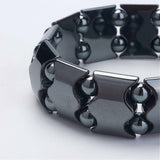 Non-Magnetic Hematite Pain Relief Energy Powerful Stretch Bracelet Adjustable G8