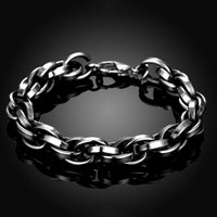 Stainless Steel Bracelet 8 Inches 8MM Lobster  L438