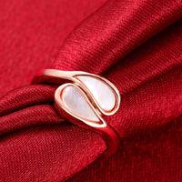 Rose Gold Plated Fashion Ring For Women B158