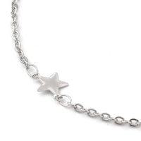 Stainless Steel Anklet Bracelet Star Lobster Silver Adjustable 8.7"  Z28